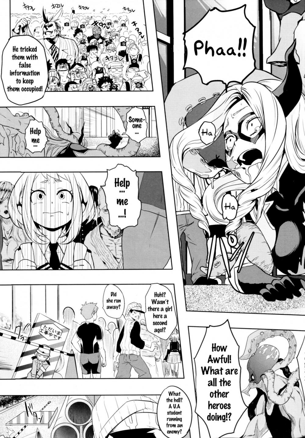 Hentai Manga Comic-Still Behave Uraraka!-Read-6